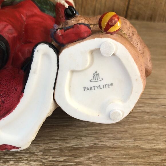 PartyLite Ceramic Christmas Candle Santa Claus + 12 Scented Candles in Box - Picture 6 of 11